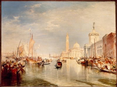 Dogana and San Giorgio Maggiore by Joseph Mallord William Turner